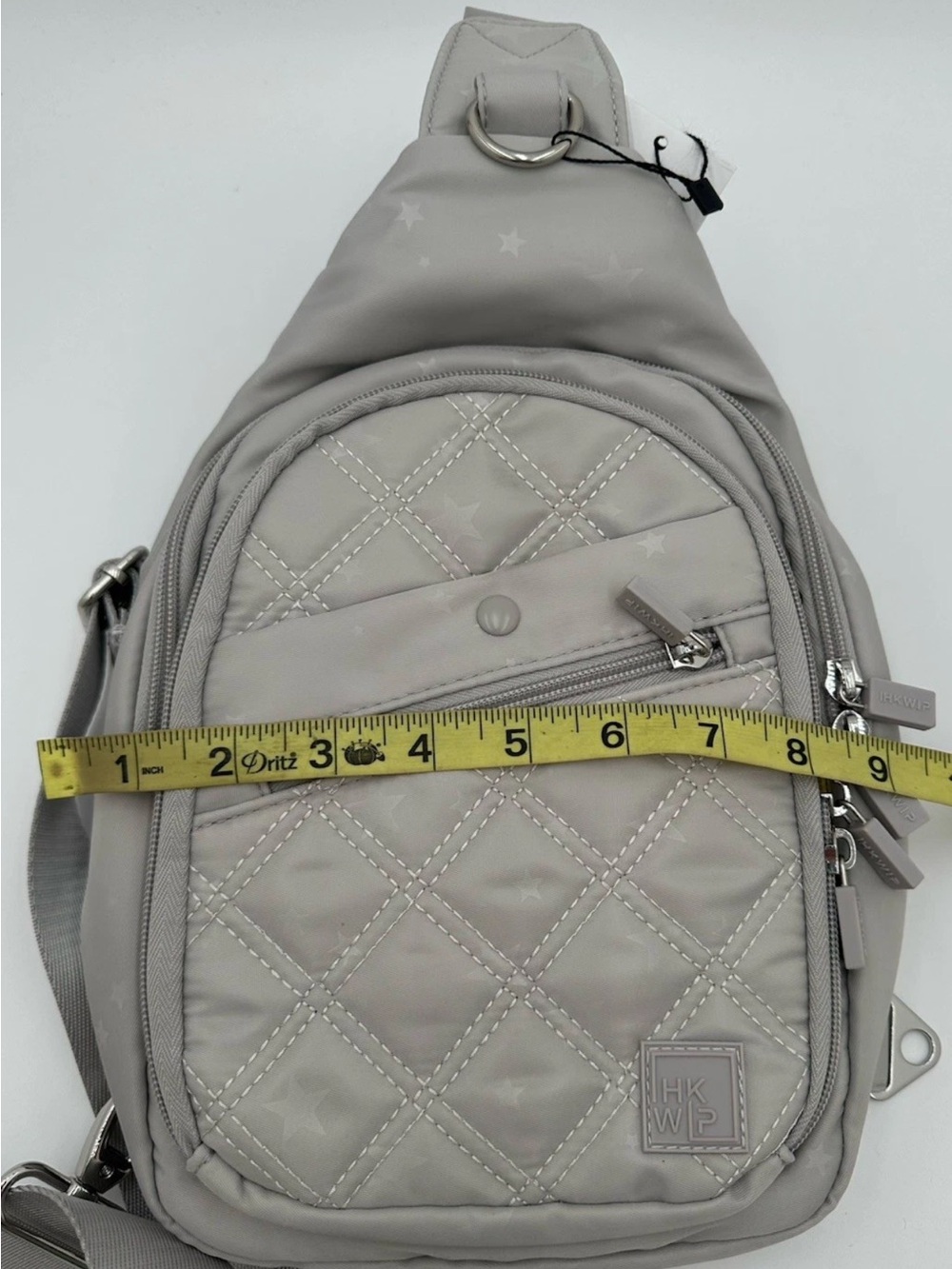 IHKWIP convertible sidekick sling bag backpack grey NEW with tags stars NWT lug - Picture 8 of 8